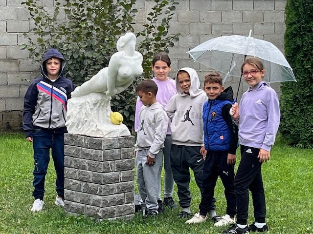 Opening of Destan Gashis sculpturegarden in Kosovo, 2024
